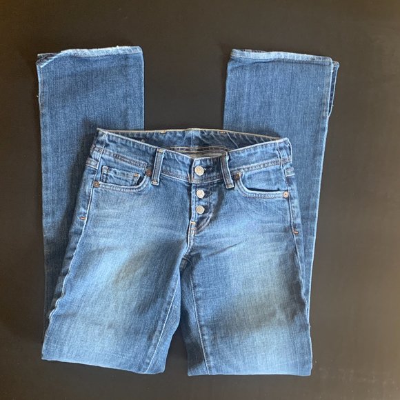 WOMENS - sz 24 CITIZENS OF HUMANITY Lex # 125 Exposed button fly slim bootcut - Picture 4 of 15